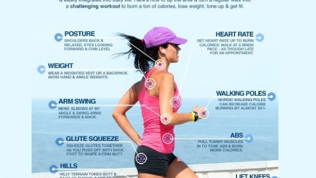 How To Burn More Calories Walking