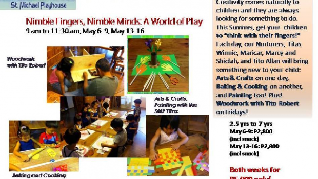 St Michael's PlayHouse Makati Summer Workshop 2014