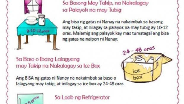Breastmilk Storage Guidelines for the Philippines