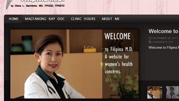 Filipina MD Website for Women's Health