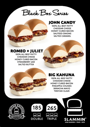 Slammin’ Mini Burgers Black Box Creations