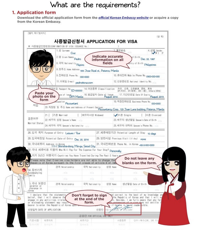 Visa Requirements For Travel To Korea 86