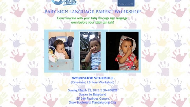 Baby Sign Language Class 2015 Schedule - March