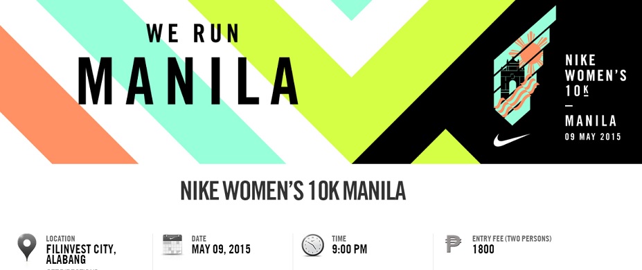 Nike We Run Manila Nike Women 10K Manila 2015