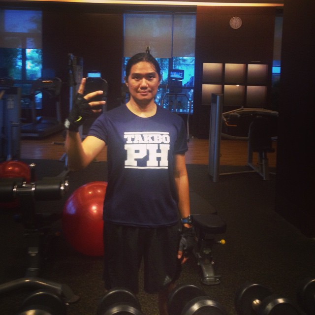 At Crimson Hotel Manila Fitness Center