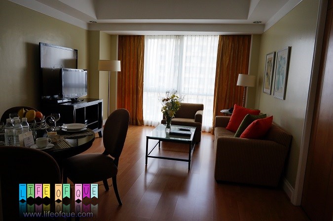 Somerset Millennium Makati Living Room