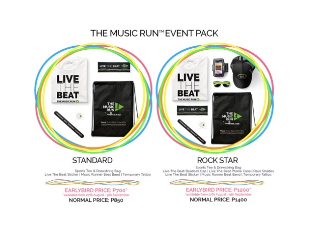 The Music Run 2015 Race Pack