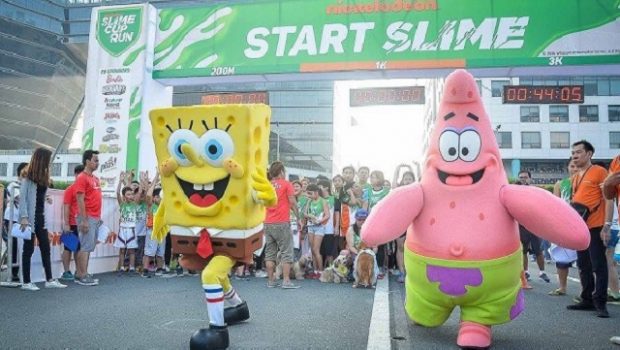 First Nickelodeon Slime Cup Run 2016