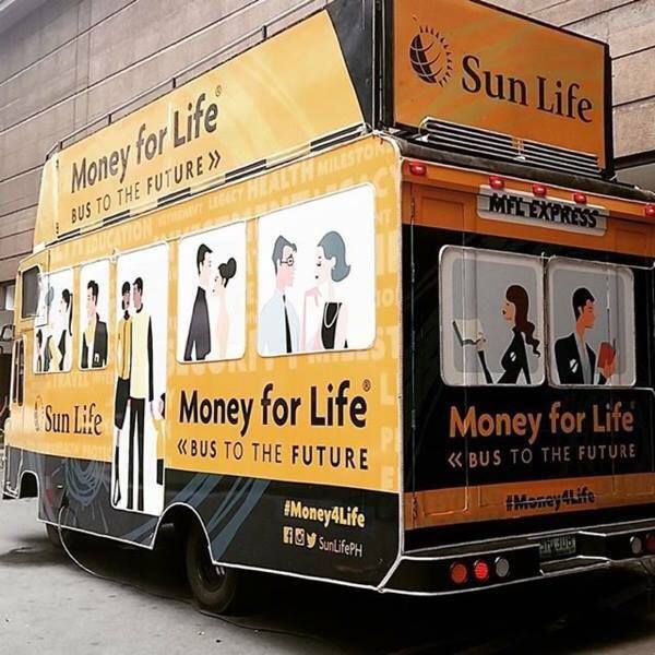 Sun Life Money For Life Bus to the Future