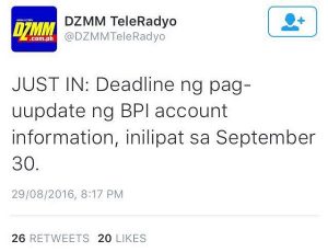 dzmm update bpi