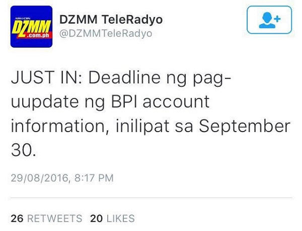 dzmm update bpi