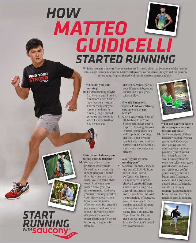 Saucony's Start Running with Matteo Guidicelli