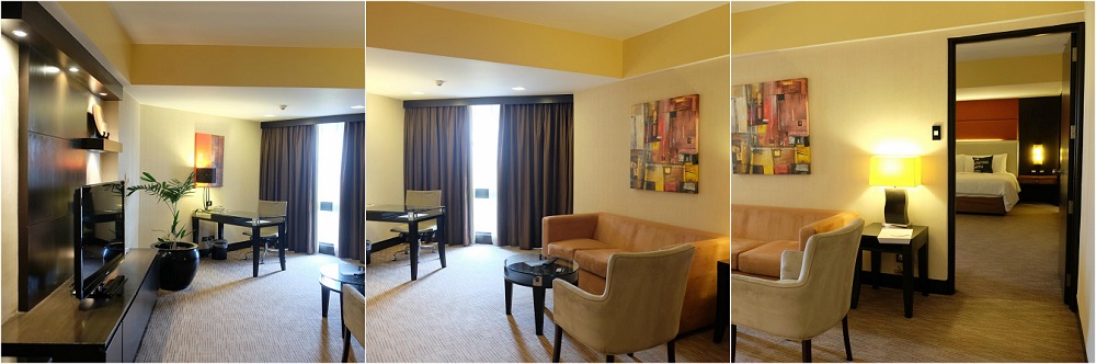 Hotel Jen Executive Suite Living Area
