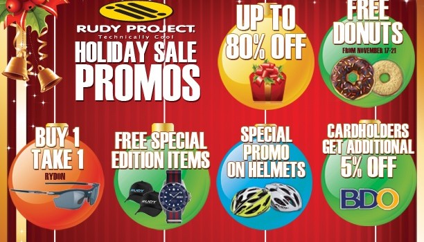 Rudy Project Holiday Sale 2014