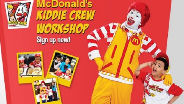 McDonald's Kiddie Crew Workshop 2016