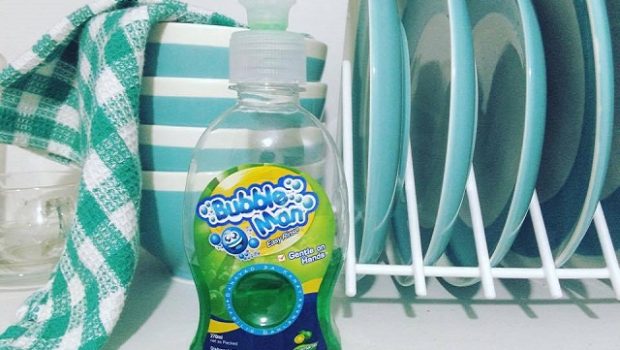 Bubble Man Dishwashing Soap Review