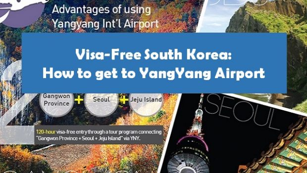 Flights to Yangyang Airport in South Korea